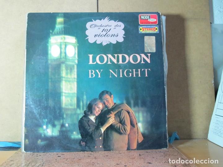 Discos de vinilo: 101 Strings - London By Night - Mode Disques CMD. 9525 - Edici&oacute;n Francesa - Foto 1