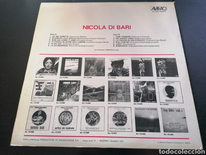 Discos de vinilo: Nicola di Bari - Vol. 2 LP - Foto 2