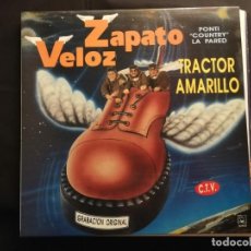 Discos de vinilo: DISCO LP-ZAPATO VELOZ-EL TRACTOR AMARILLO- AÑO 1992