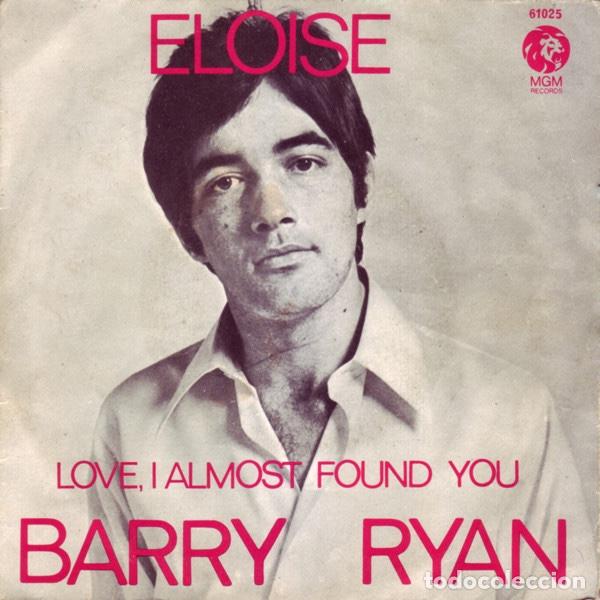 Discos de vinilo: Barry Ryan &lrm;&ndash; Eloise - Foto 1
