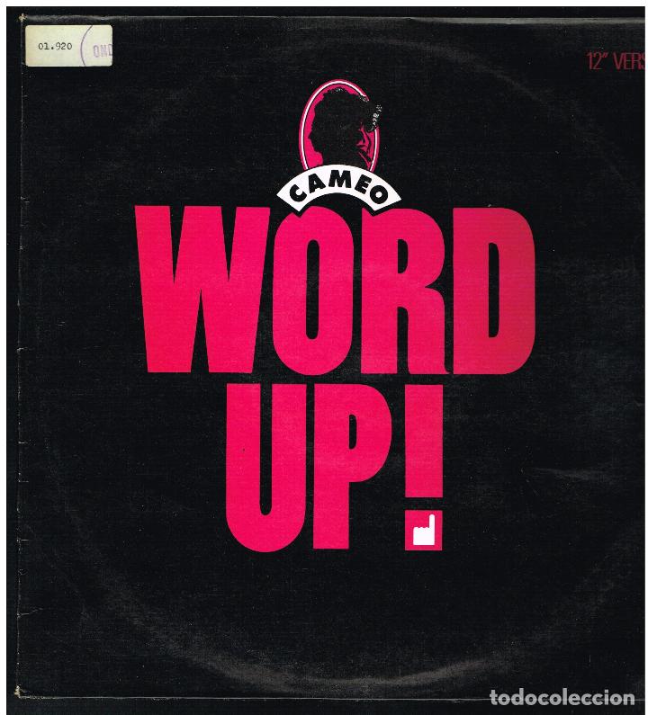 Discos de vinilo: CAMEO - WORD UP! - MAXI SINGLE 1986 - Foto 1