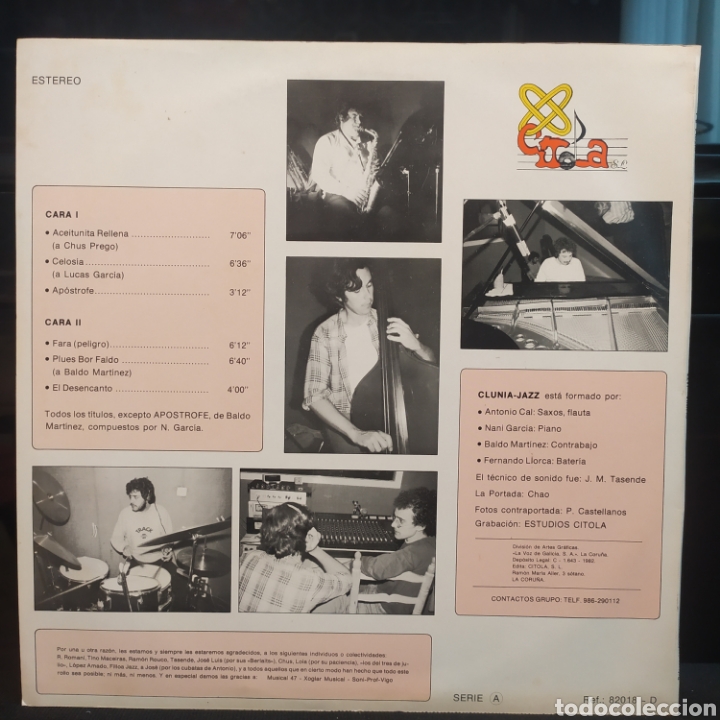 Discos de vinilo: Clunia - Clunia Jazz - Foto 2