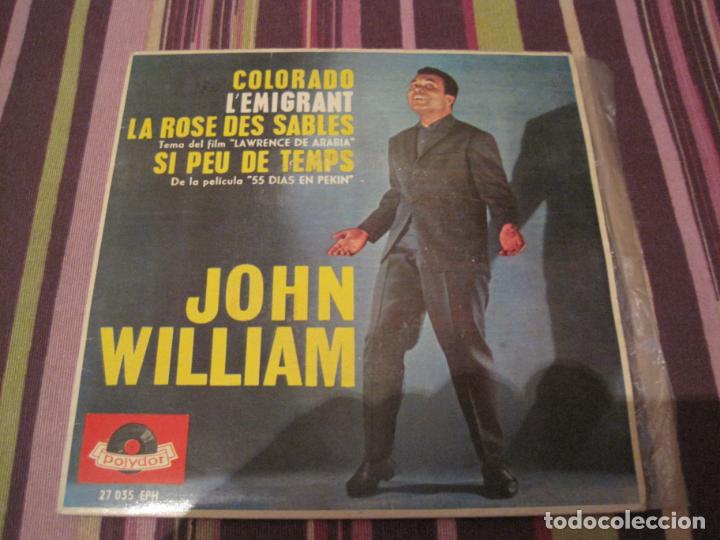 Discos de vinilo: EP JOHN WILLIAM COLORADO POLYDOR 27035 SPAIN - Foto 1