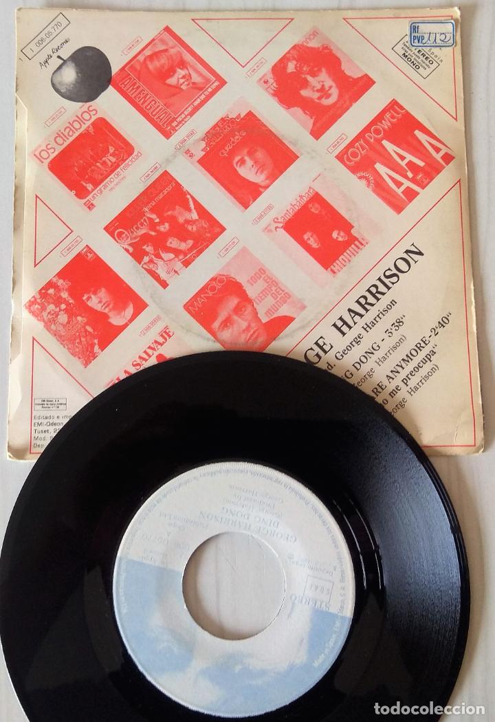 Discos de vinilo: GEORGE HARRISON - DING DONG APPLE - 1975 - Foto 2