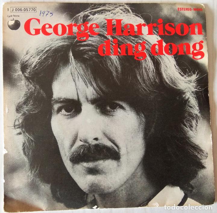 Discos de vinilo: GEORGE HARRISON - DING DONG APPLE - 1975 - Foto 1