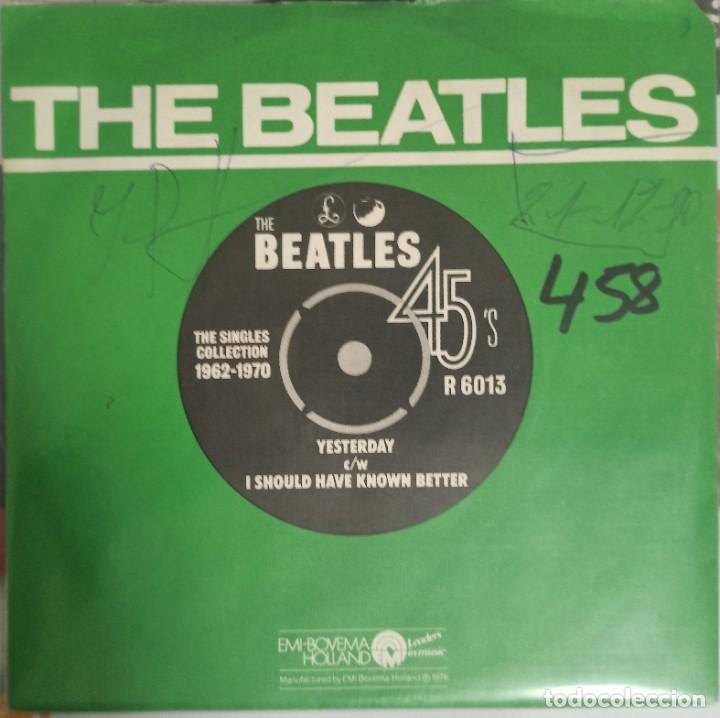 Discos de vinilo: BEATLES - YESTERDAY Y I SHOULD HAVE I KNOW BETTER - Foto 2