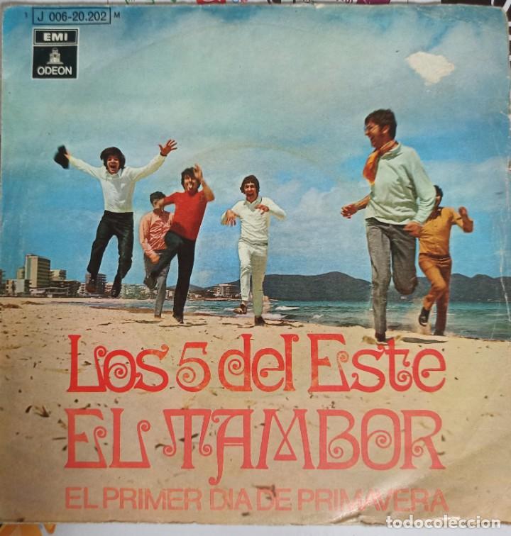 Discos de vinilo: LOS CINCO DEL ESTE - EL TAMBOR - - Foto 1