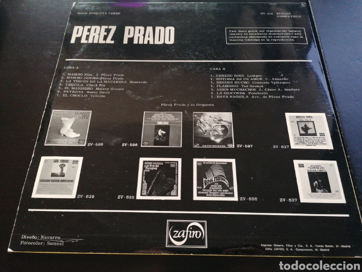 Discos de vinilo: P&eacute;rez Prado y su orquesta LP - Foto 2
