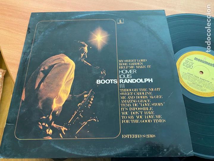 Discos de vinilo: HOMER LOUIS RANDOLPH III (BOOTS RANDOLPH) LP ESPA&Ntilde;A 1971 (B-22)