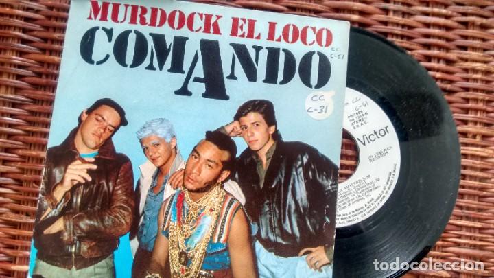 Vinyl-Schallplatten: SINGLE (VINILO) DE COMANDO A&Ntilde;OS 80