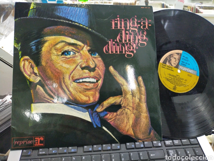 Discos de vinilo: Frank Sinatra lp ring-a-ding-ding Espa&ntilde;a 1971 - Foto 1