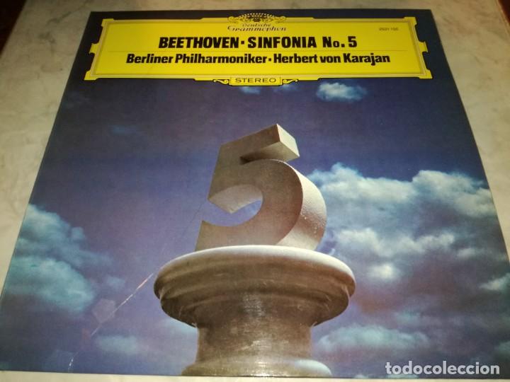 Discos de vinilo: BEETHOVEN SINFONIA N&ordm; 5-ORIGINAL ESPA&Ntilde;OL-ESTADO EXCELENTE