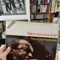 Discos de vinilo: LP PAUL GONÇALVES TELL IT THE WAY IT IS VGVG+/ VG++. Lote 240987455