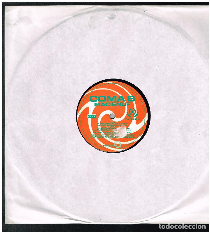 Discos de vinilo: COMA B - MAD ENUF - MAXI SINGLE 1996 - ED. ALEMANIA - Foto 1