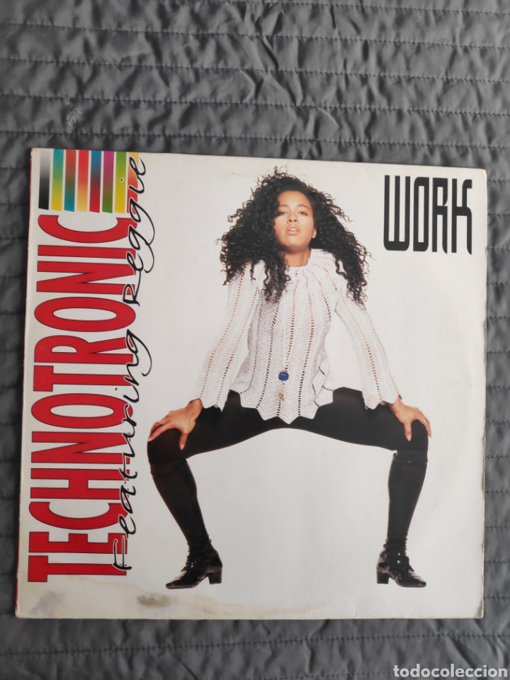 Discos de vinilo: Vinilo maxi single - Technotronic - Feat Reggie - Work - 12 - Foto 1