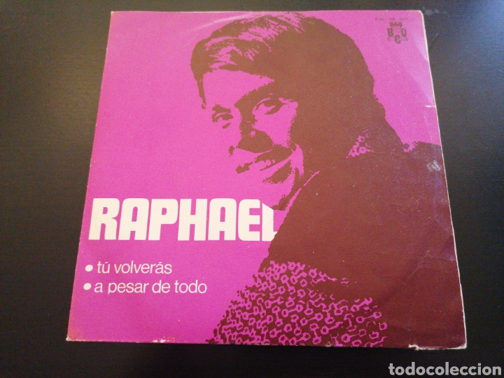 Discos de vinilo: Raphael - Tu Volver&aacute;s - Foto 1