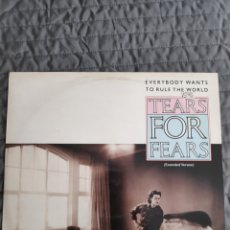 Discos de vinilo: VINILO MAXI SINGLE - TEARS FOR FEARS - 12 - EVERYBODY WANTS TO RULE THE WORLD. Lote 241018735