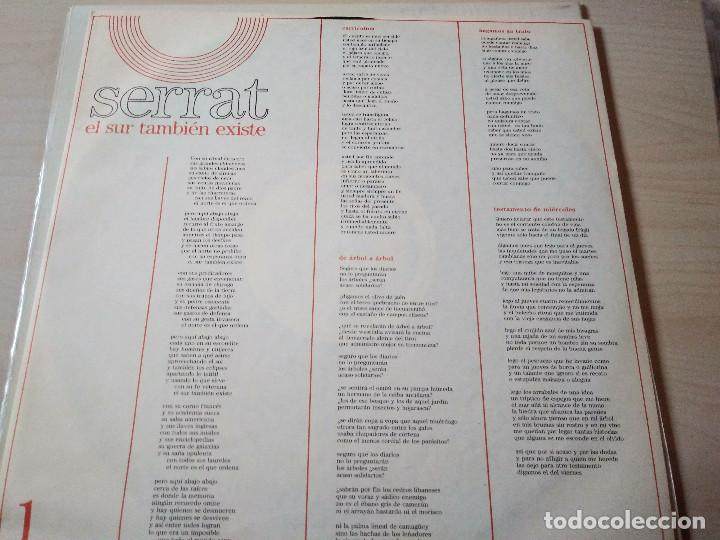 Discos de vinilo: Joan Manuel Serrat &lrm;&ndash; El Sur Tambi&eacute;n Existe - Foto 3