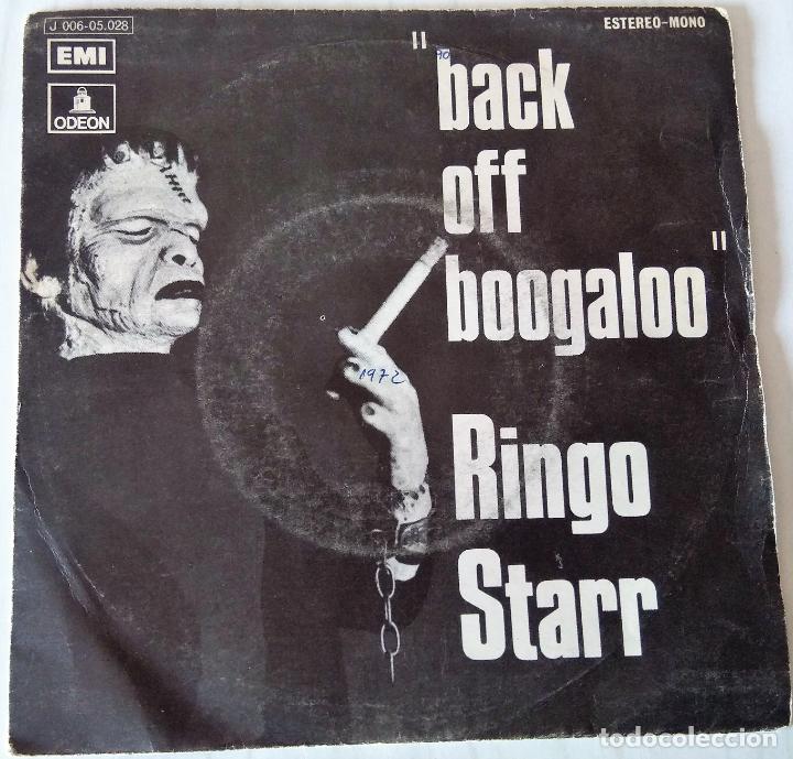 Discos de vinilo: RINGO STARR - BACK OFF BOOGALOO ODEON - 1972 - Foto 1