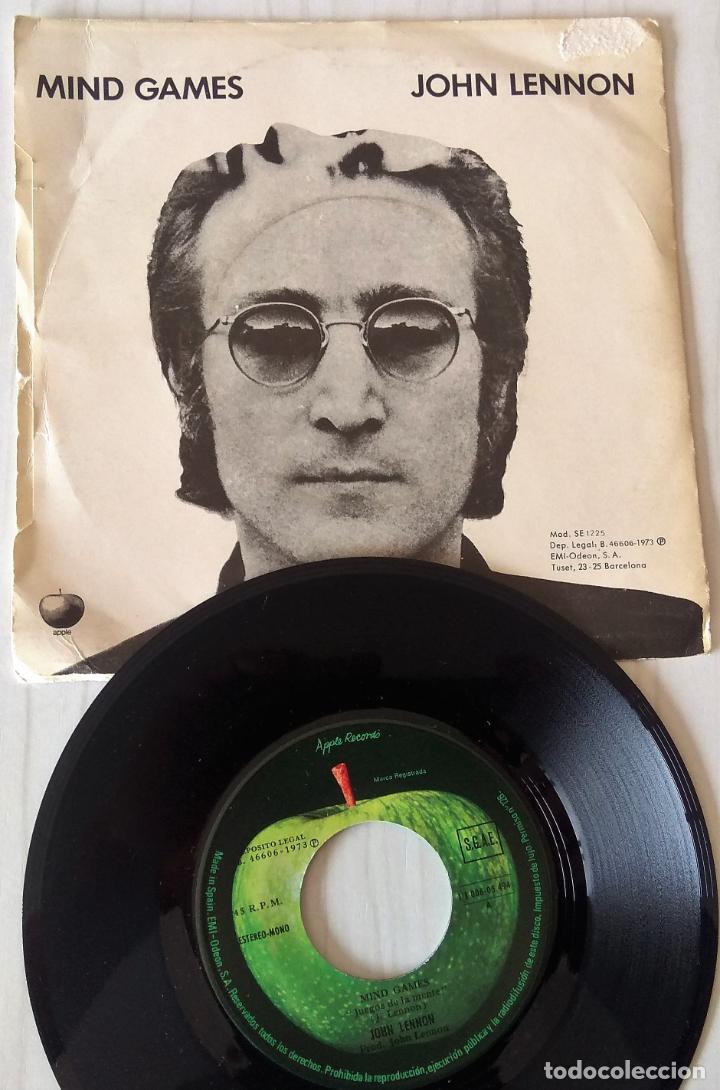Discos de vinilo: JOHN LENNON - MIND GAMES APPLE - 1973 - Foto 2