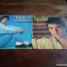 Discos de vinilo: TIJERITAS - YO LA QUERIA, DEL SUR A CATALUÑA - 2 SINGLES ORIGINALES EPIC AÑOS 1983/86. Lote 241097320