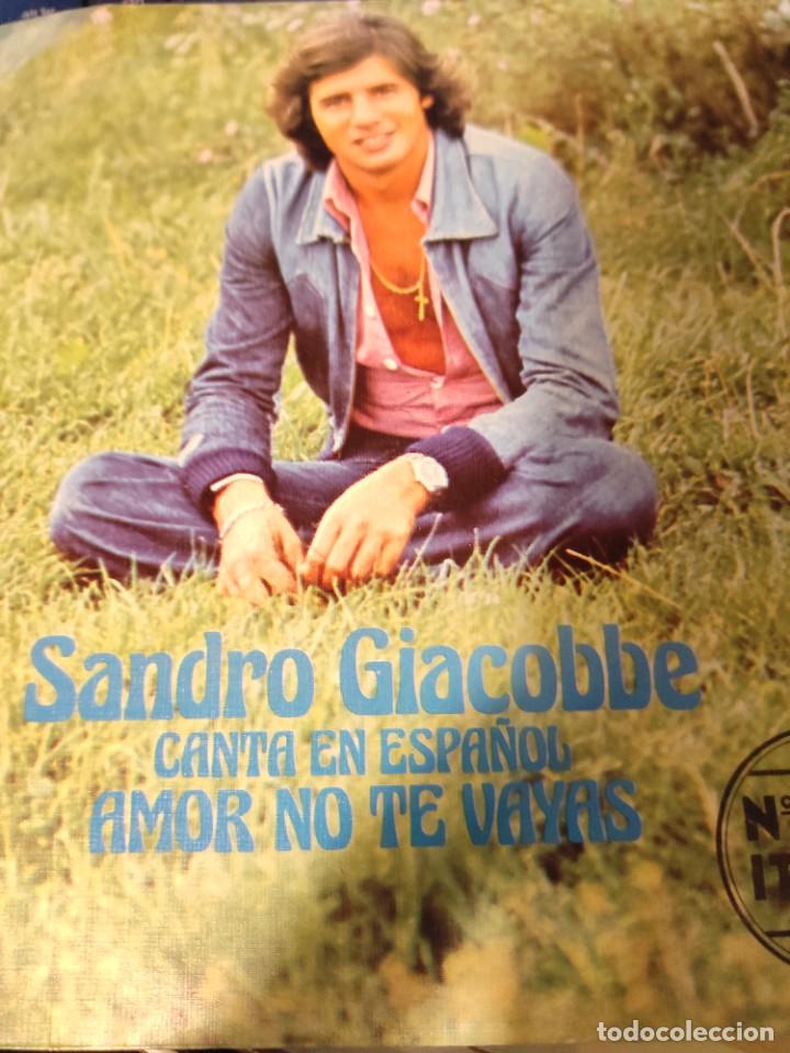 Discos de vinilo: Sandro giacobbe single - Foto 1