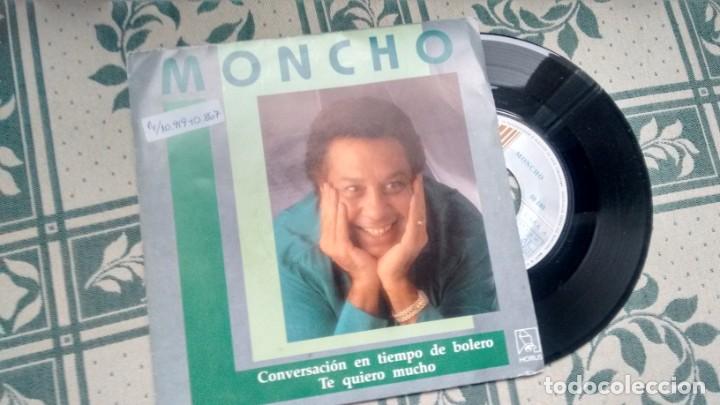 Discos de vinilo: SINGLE (VINILO) DE MONCHO A&Ntilde;OS 90 - Foto 1