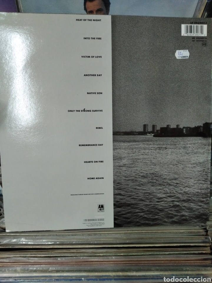 Discos de vinilo: Bryan Adams into the fire - Foto 2