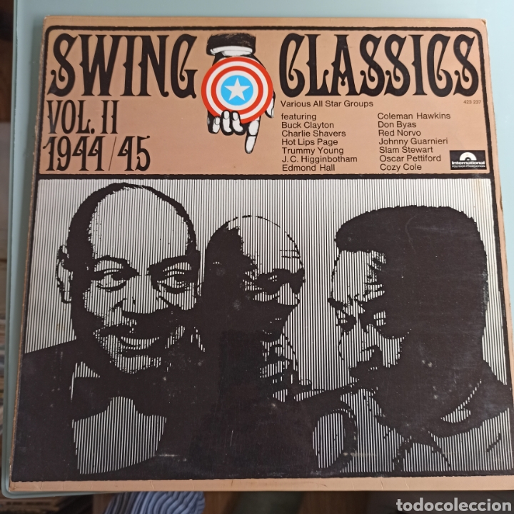 Vinyl-Schallplatten: Swing Classics Vol. II 1944/45 (International Polydor Production, Germany, 1965)