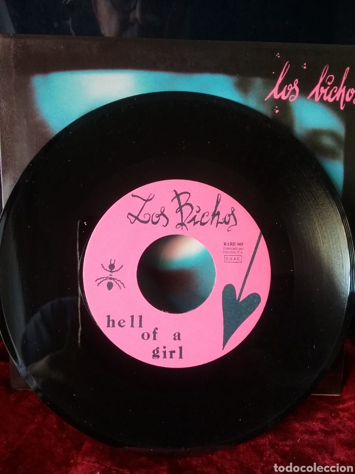Discos de vinilo: LOS BICHOS 1993 Radiation Records - Foto 3
