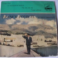 Discos de vinilo: EP DE FRANCK POURCEL , PETITE FLEUR +3 , VER FOTOS