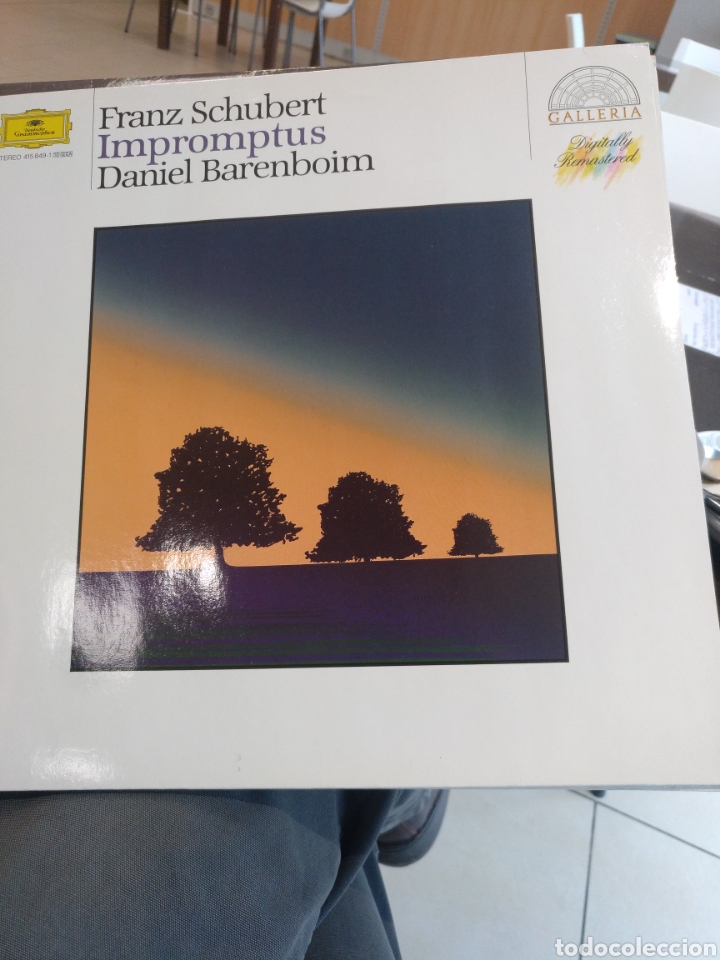 Discos de vinilo: Schubert. Impromtus. Barenboim - Foto 1