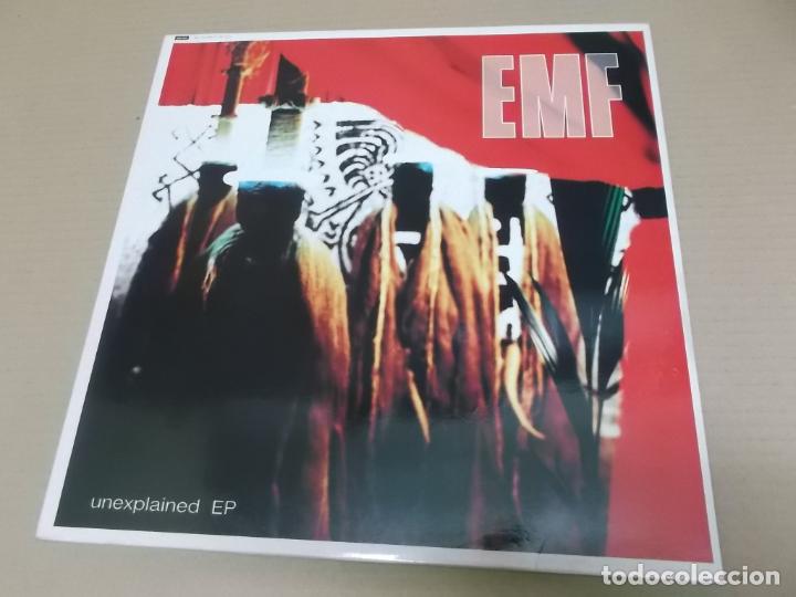 Discos de vinilo: EMF (LP) UNEXPLAINED EP A&Ntilde;O 1992 &ndash; MINI LP - Foto 1