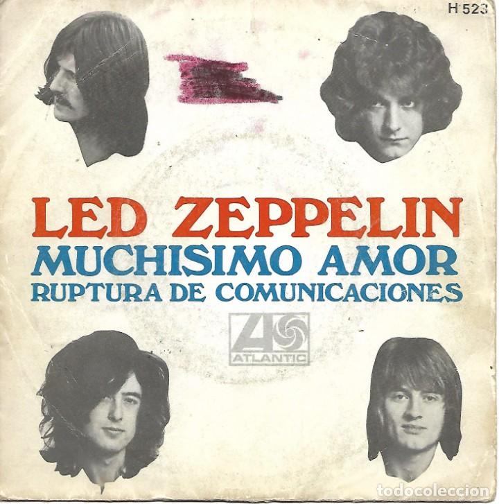 led zeppelin - muchisimo amor - ruptura de comu - Compra venta en  todocoleccion