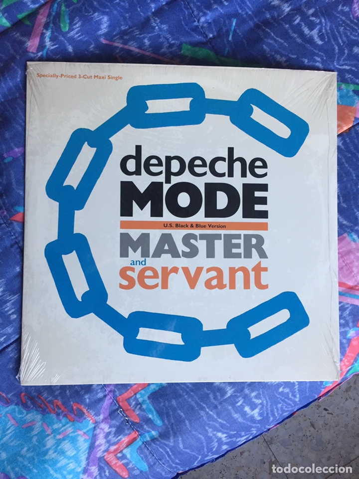 Discos de vinilo: Depeche Mode m&aacute;ster and servant - maxi - Foto 1