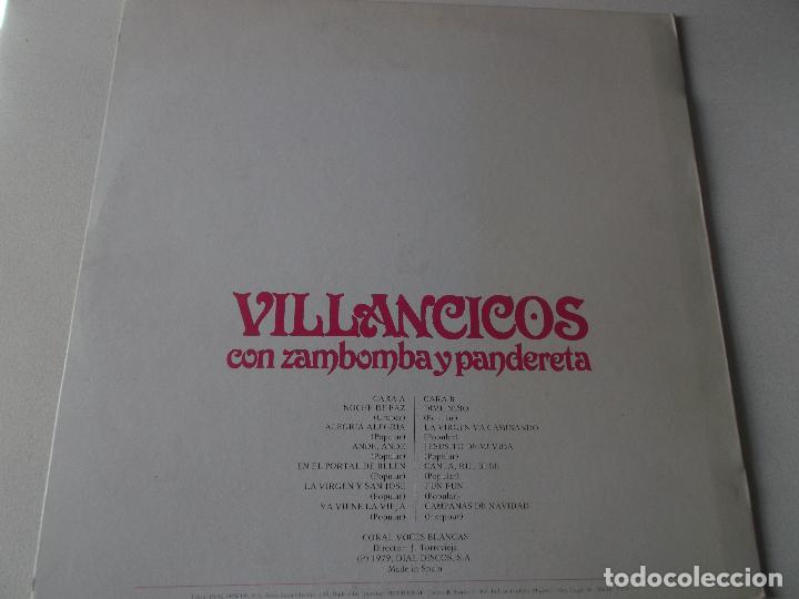 Discos de vinilo: villancicos con zambomba y pandereta, vol 1, Doblon 50.1453 - 1979 - Foto 2 - 241272985