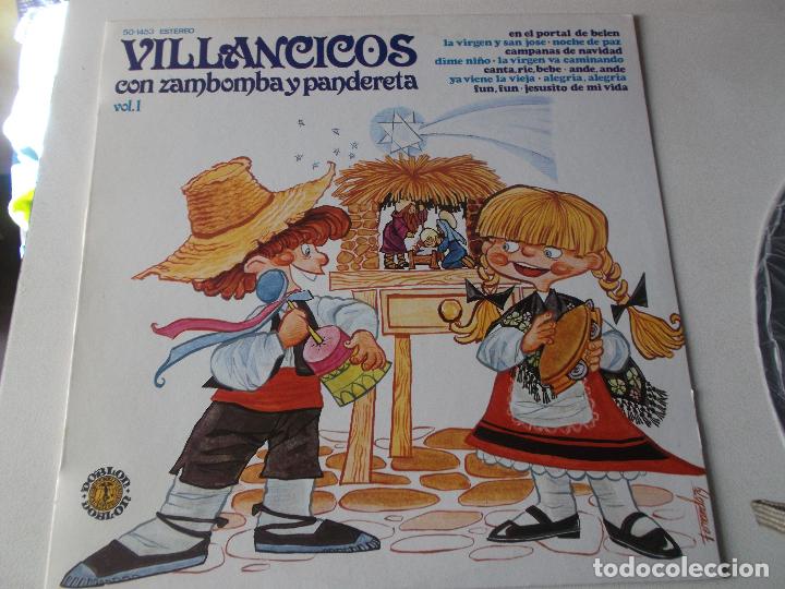 VILLANCICOS CON ZAMBOMBA Y PANDERETA, VOL 1, DOBLON 50.1453 - 1979 (Música - Discos - LPs Vinilo - Música Infantil)