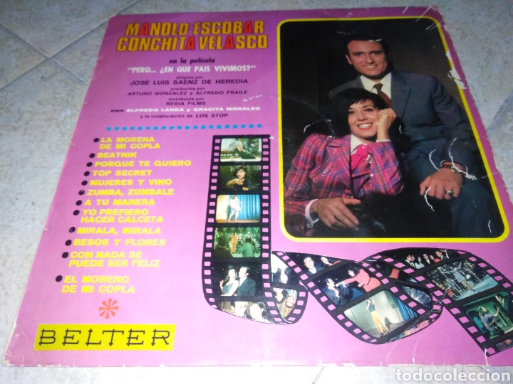 Discos de vinilo: MANOLO ESCOBAR Y CONCHITA VELASCO - Foto 1