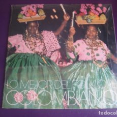 Dischi in vinile: EL SABOR DE COLOMBIA -LO MEJOR DEL FOLKLORE COLOMBIANO - LP CBS 1975 - 12 TEMAS TRADICIONALES - FOLK