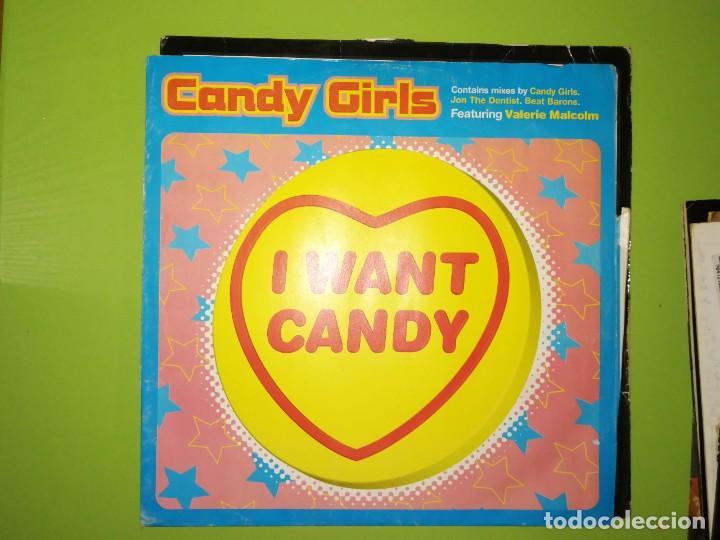 Discos de vinilo: CANDY GIRLS I WANT CANDY - Foto 2