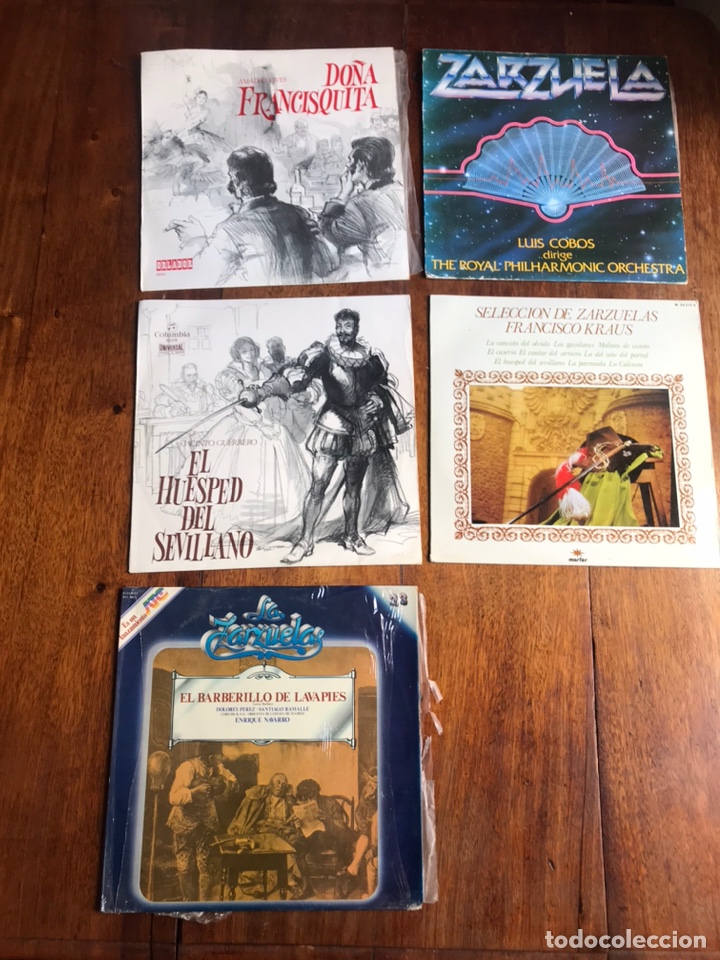 Discos de vinilo: Lote de 5 LP vinilo zarzuela - Foto 1