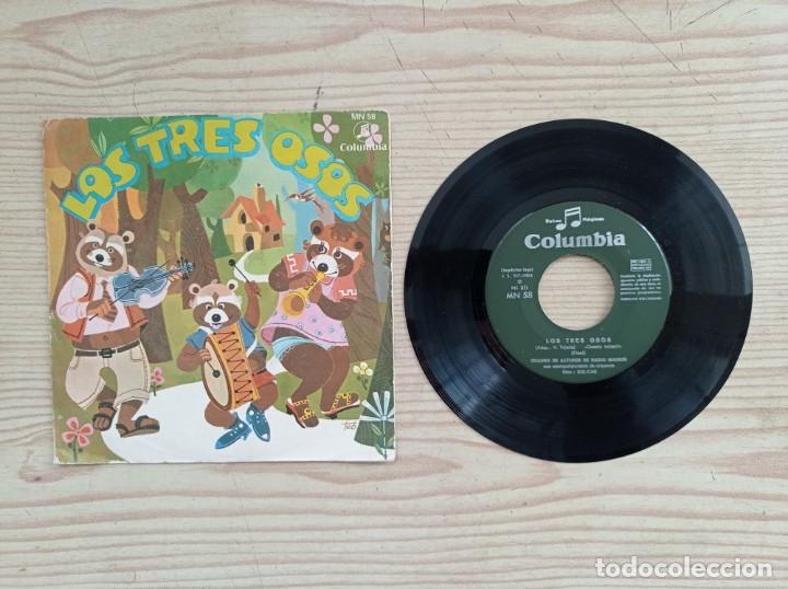 Discos de vinilo: Los Tres Osos - Cuento Infantil - Single - Foto 1