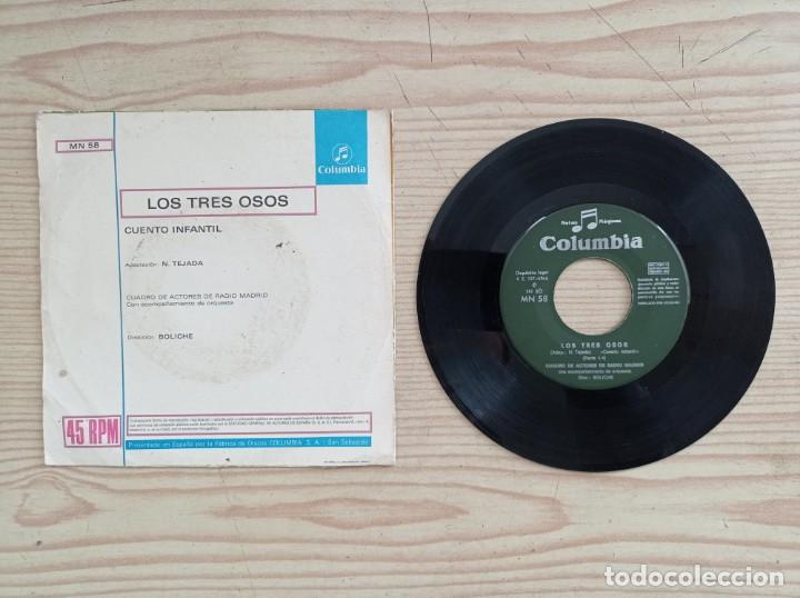 Discos de vinilo: Los Tres Osos - Cuento Infantil - Single - Foto 2