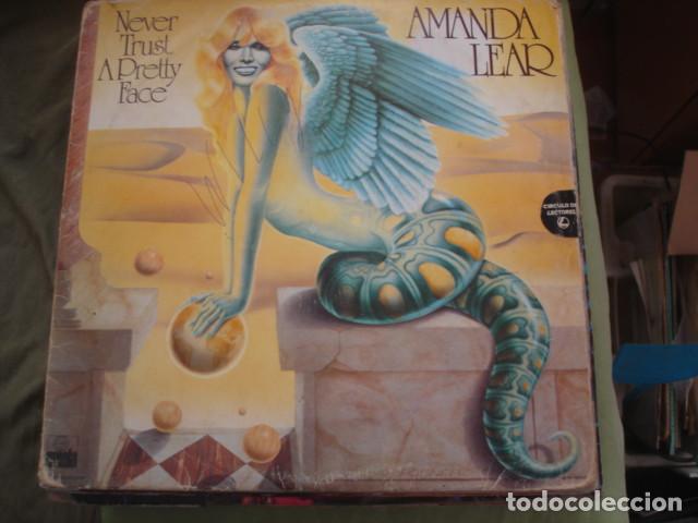 Discos de vinilo: Amanda Lear &lrm; Never Trust A Pretty Face - Foto 1