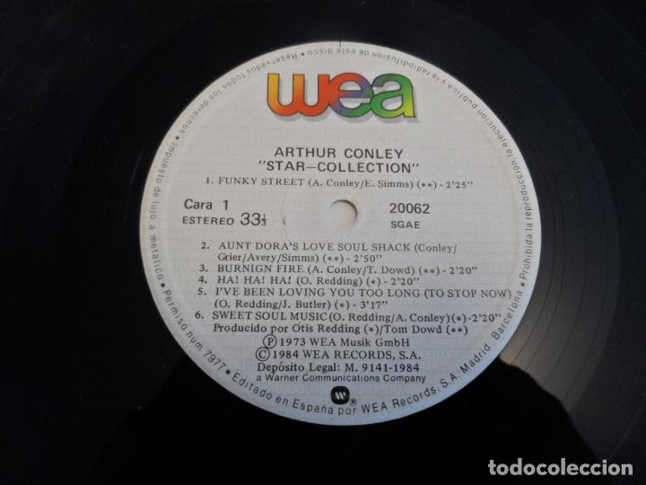 Discos de vinilo: ARTHUR CONLEY - STAR COLLECTION (SPAIN 1984) - Foto 3