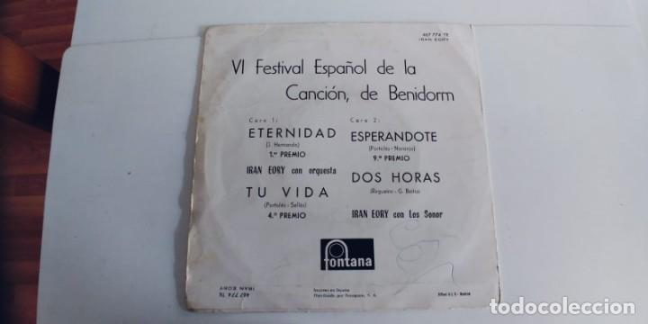 Discos de vinilo: IRAN EORY-EP ETERNIDAD +3 - Foto 2
