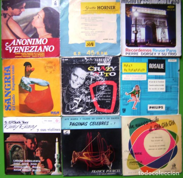 Discos de vinilo: Lote de 21 Singles y EPs instrumentales - Foto 2