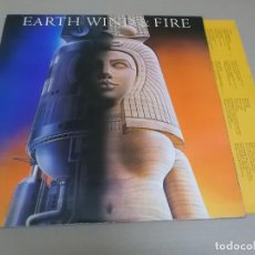 Disques de vinyle: EARTH, WIND & FIRE (LP) RAISE AÑO 1981 – PORTADA ABIERTA - ENCARTE CON LETRAS. Lote 241531890