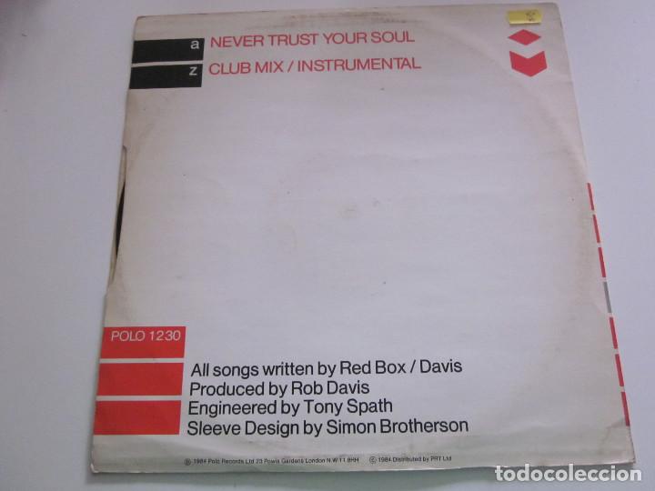 Discos de vinilo: Red Box (2) - Never Trust Your Soul (12&rdquo;) - Foto 2