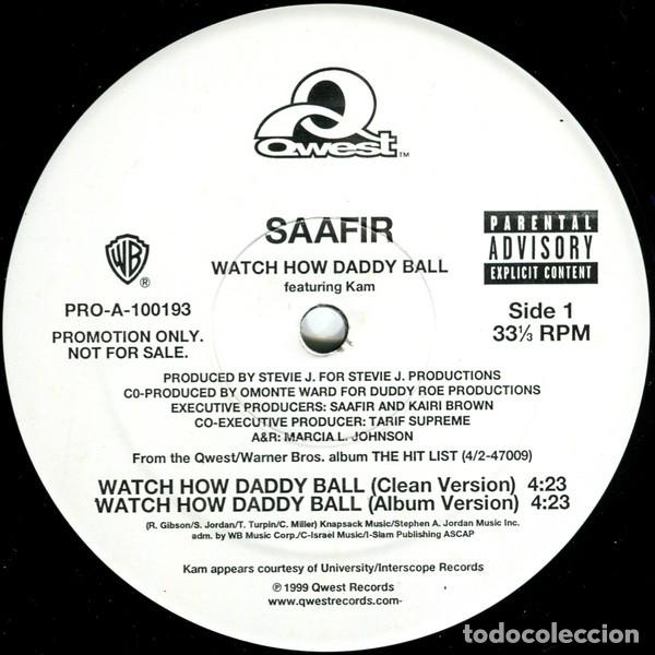 Discos de vinilo: Saafir &lrm;&ndash; Watch How Daddy Ball - Foto 2